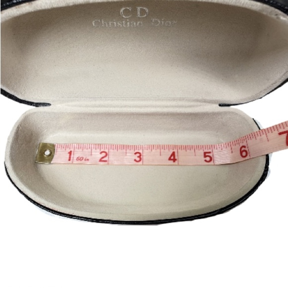 CHRISTIAN DIOR | Hard Clamshell Sunglasses Case Lux Beach Vacation Resort Travel - Picture 9 of 13